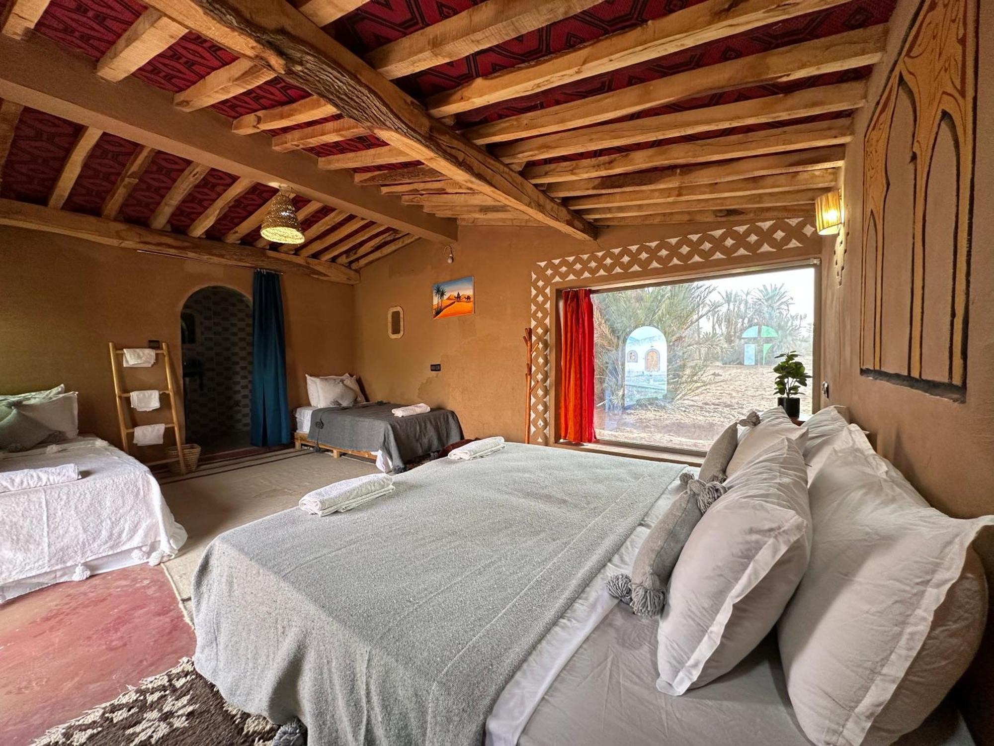 Camp Auberge Sahara Marokko M'Hamid Exterior photo